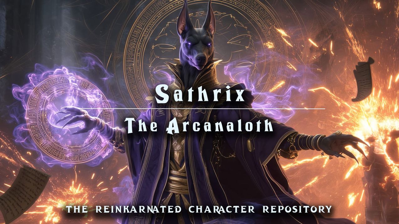 Sathrix - The Arcanaloth