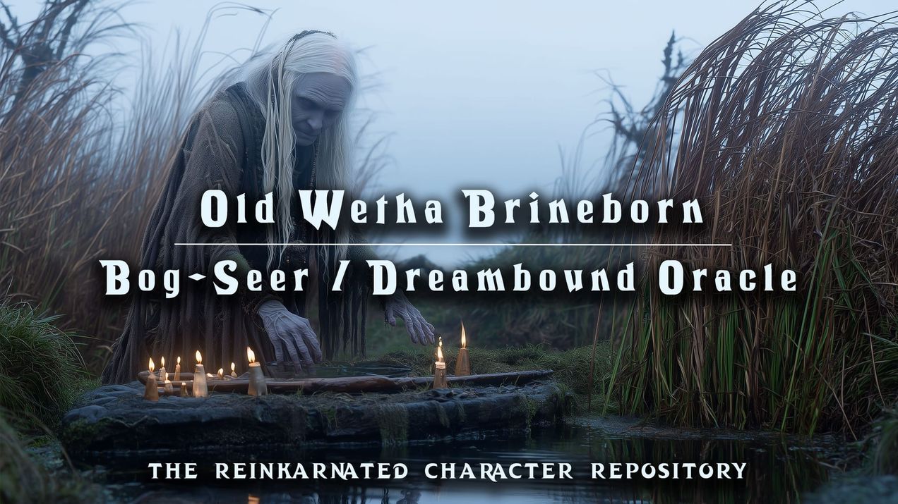 Old Wetha Brineborn – Bog-Seer / Dreambound Oracle