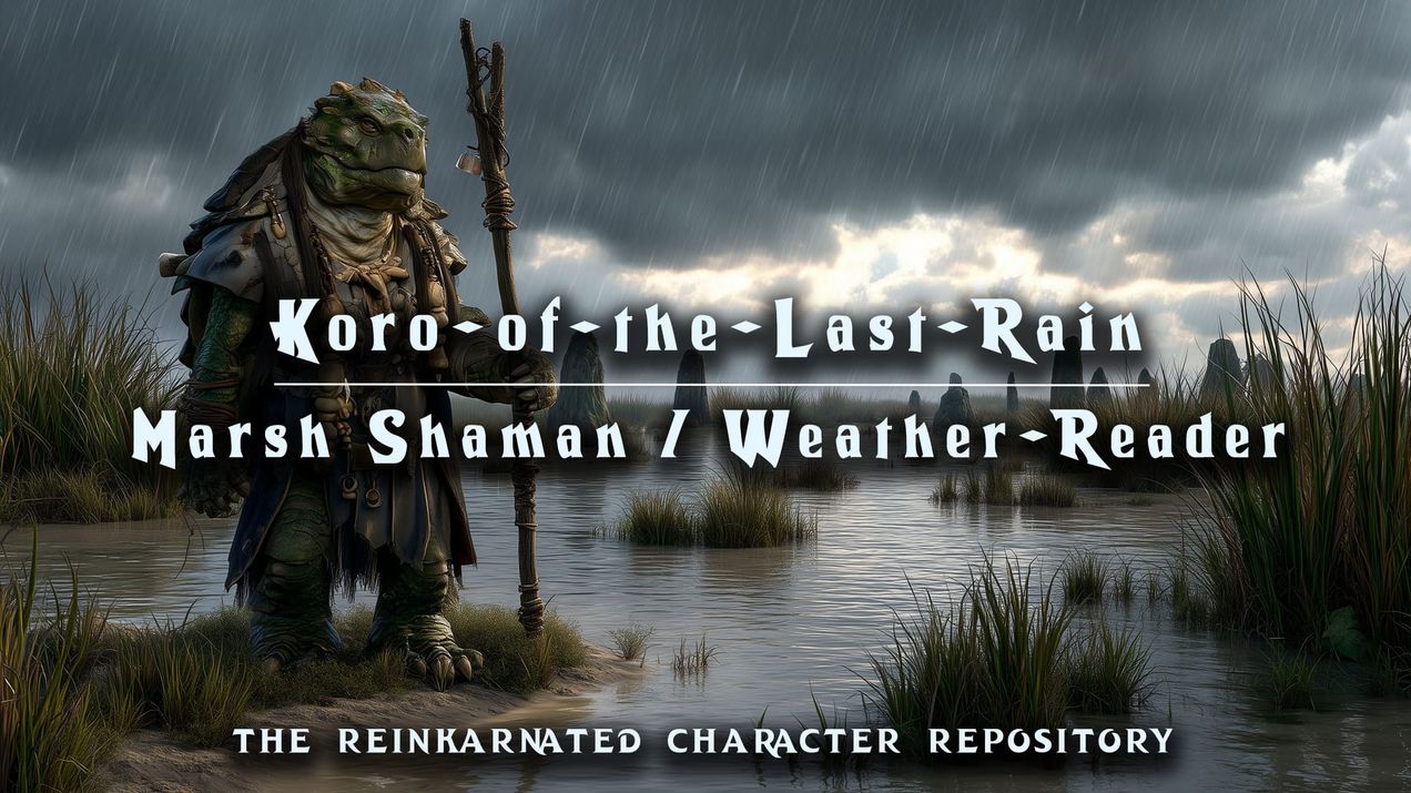 Koro-of-the-Last-Rain – Marsh Shaman / Weather-Reader