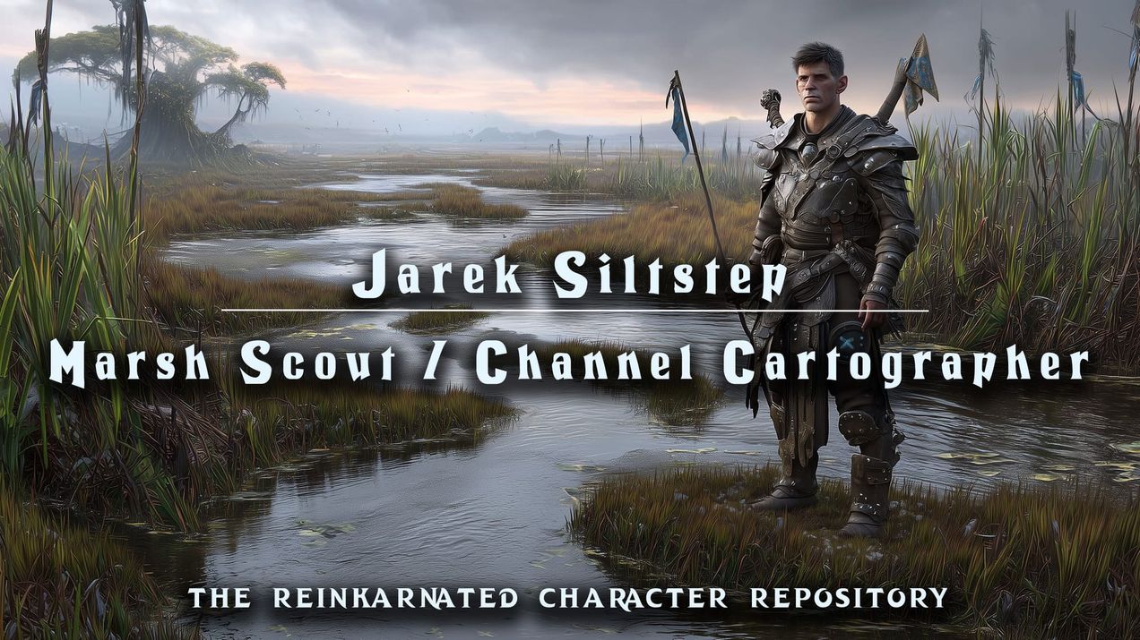 Jarek Siltstep – Marsh Scout / Channel Cartographer