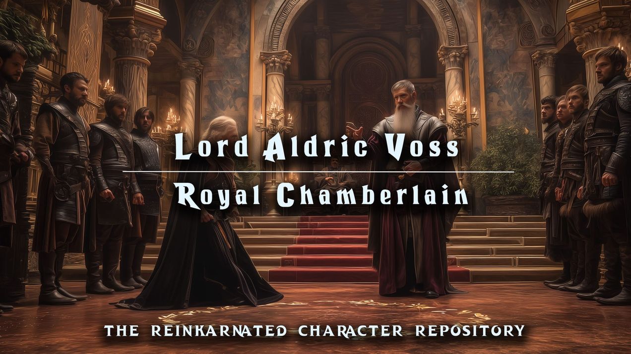 Lord Aldric Voss – Royal Chamberlain