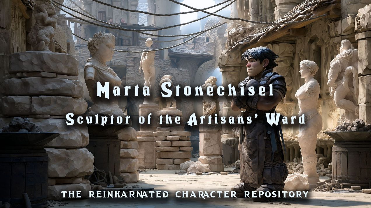 Marta Stonechisel - Sculptor of the Artisans' Ward