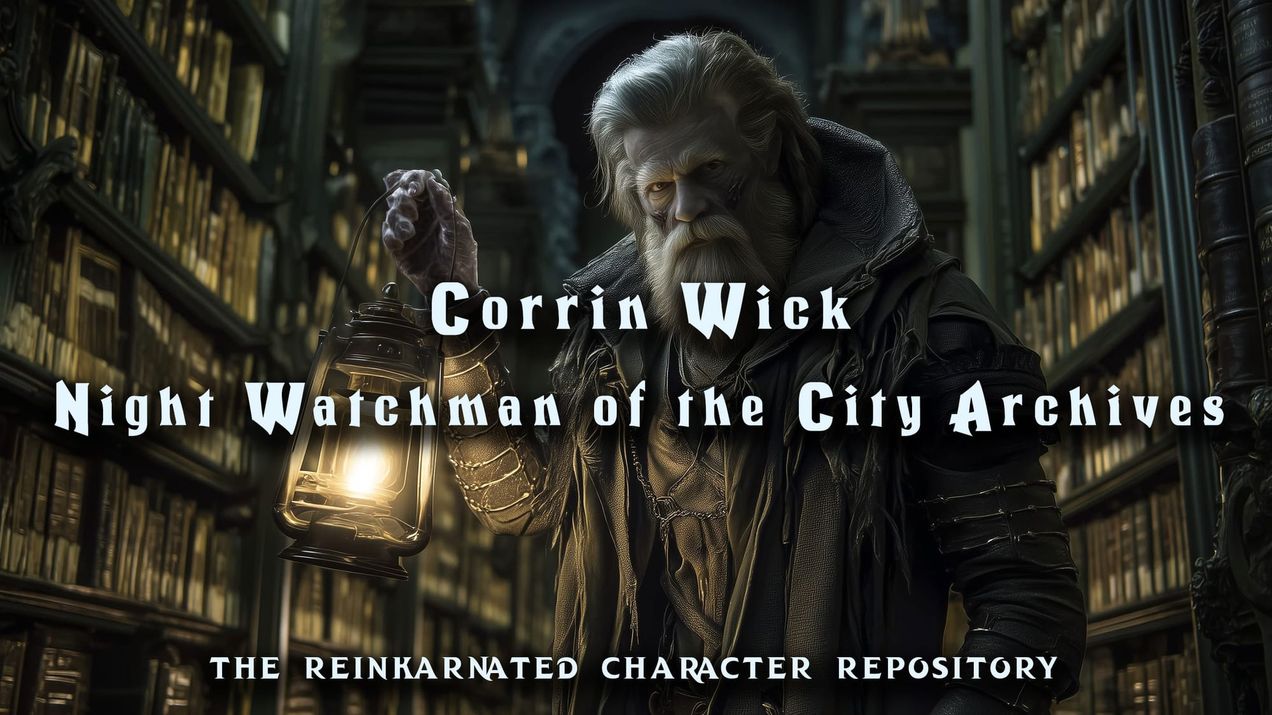 Corrin Wick - Night Watchman of the City Archives