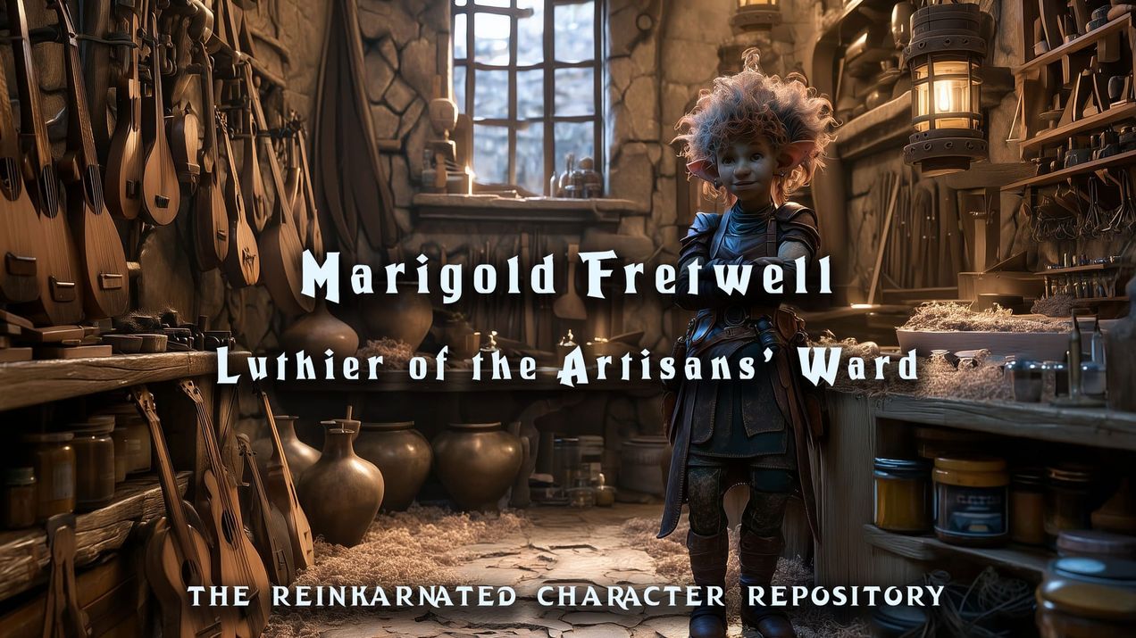 Marigold Fretwell - Luthier of the Artisans' Ward