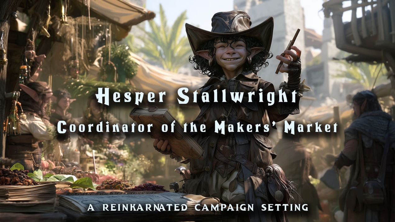 Hesper Stallwright - Coordinator of the Makers' Market