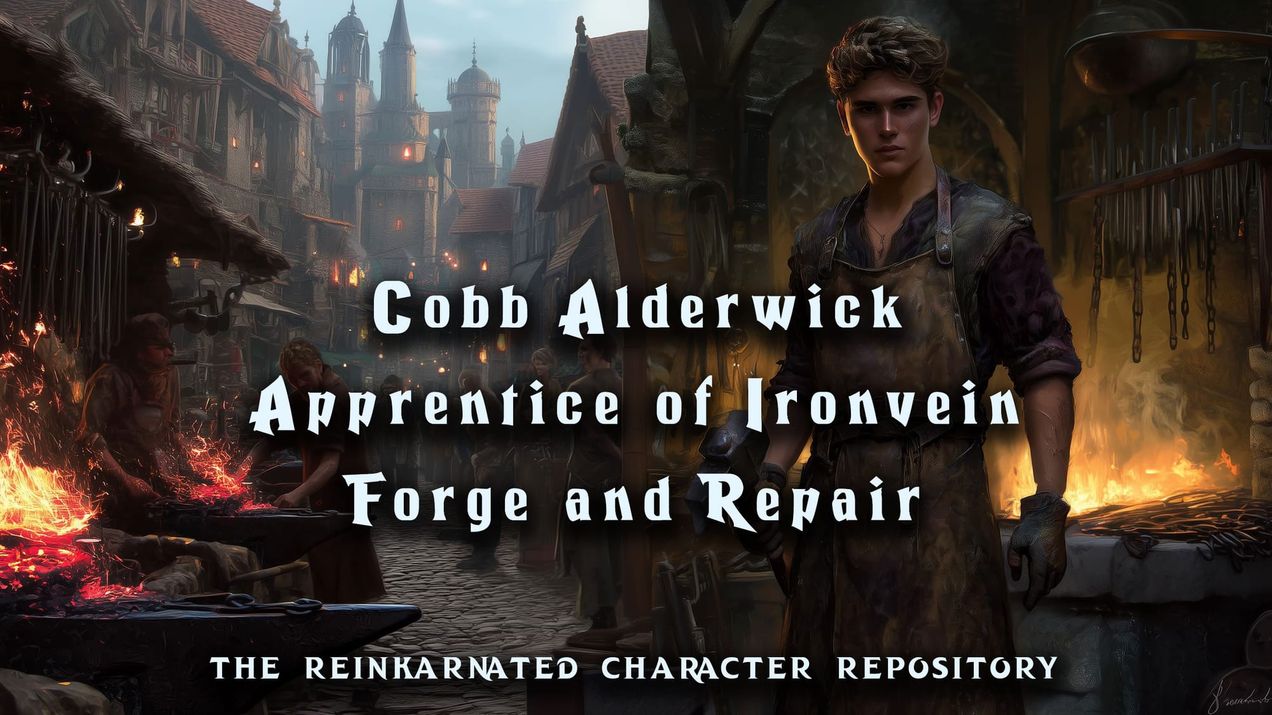 Cobb Alderwick - Apprentice of Ironvein Forge and Repair