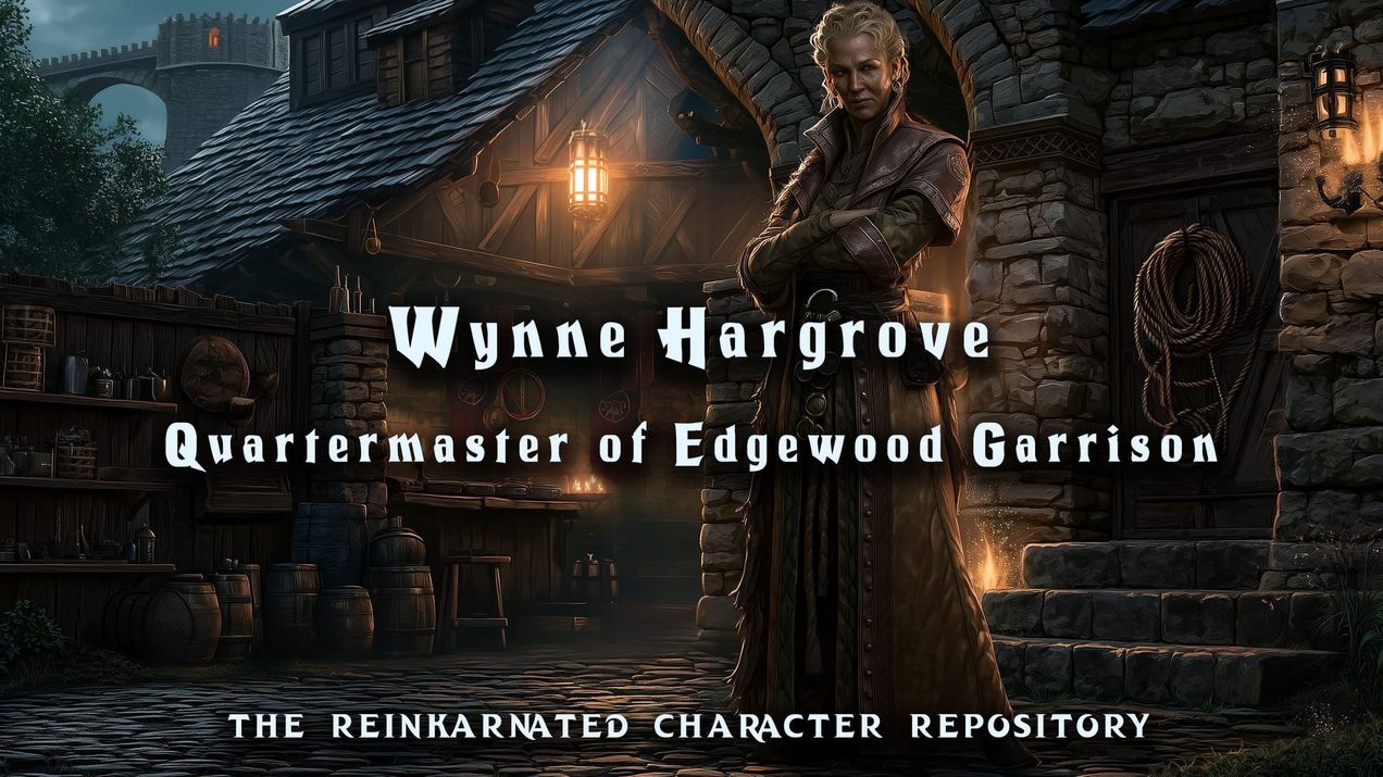 Wynne Hargrove — Quartermaster of Edgewood Garrison