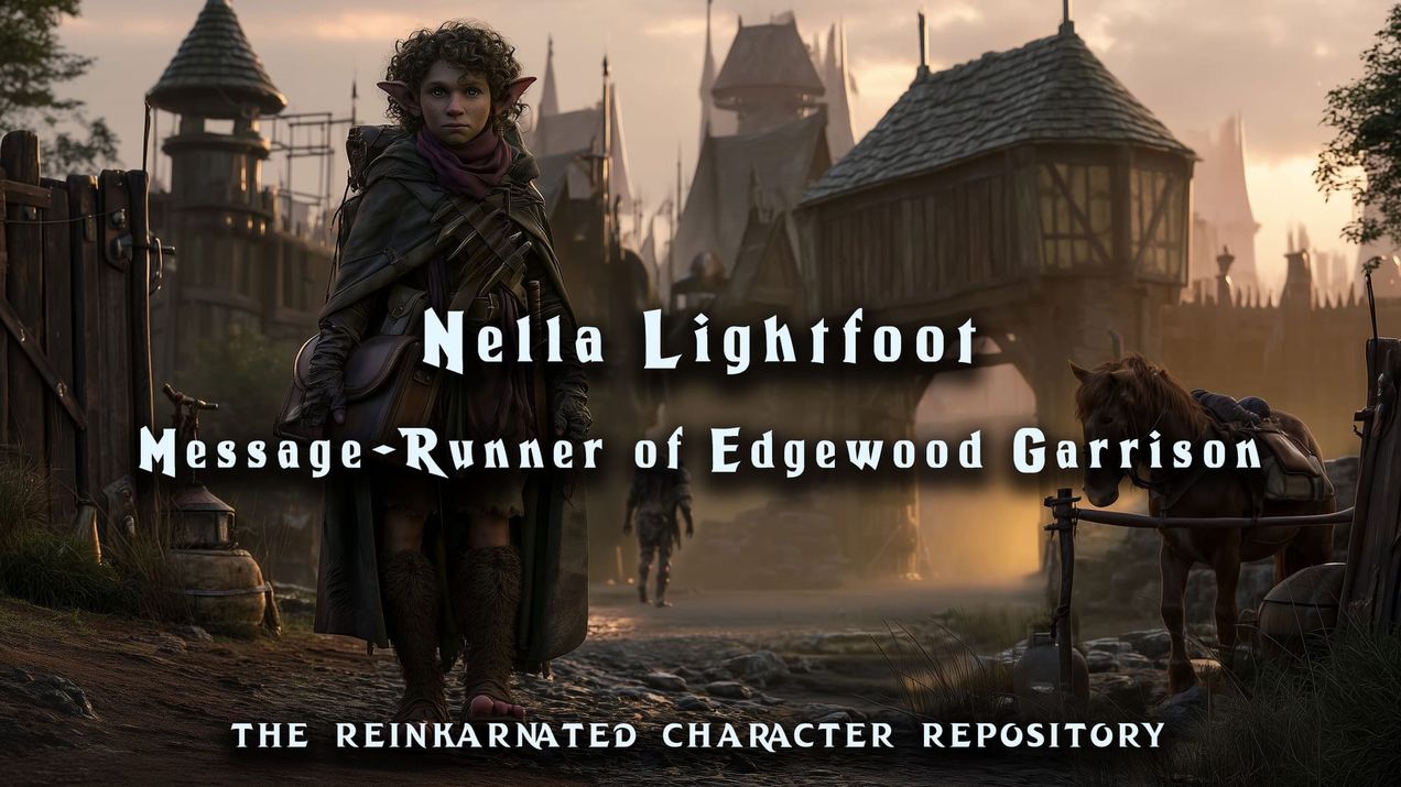 Nella Lightfoot — Message-Runner of Edgewood Garrison