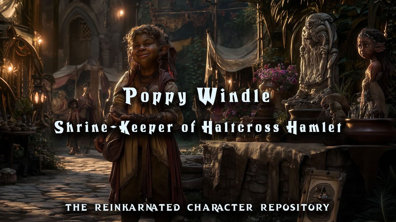 Poppy Windle - Shrine-Keeper of Haltcross Hamlet