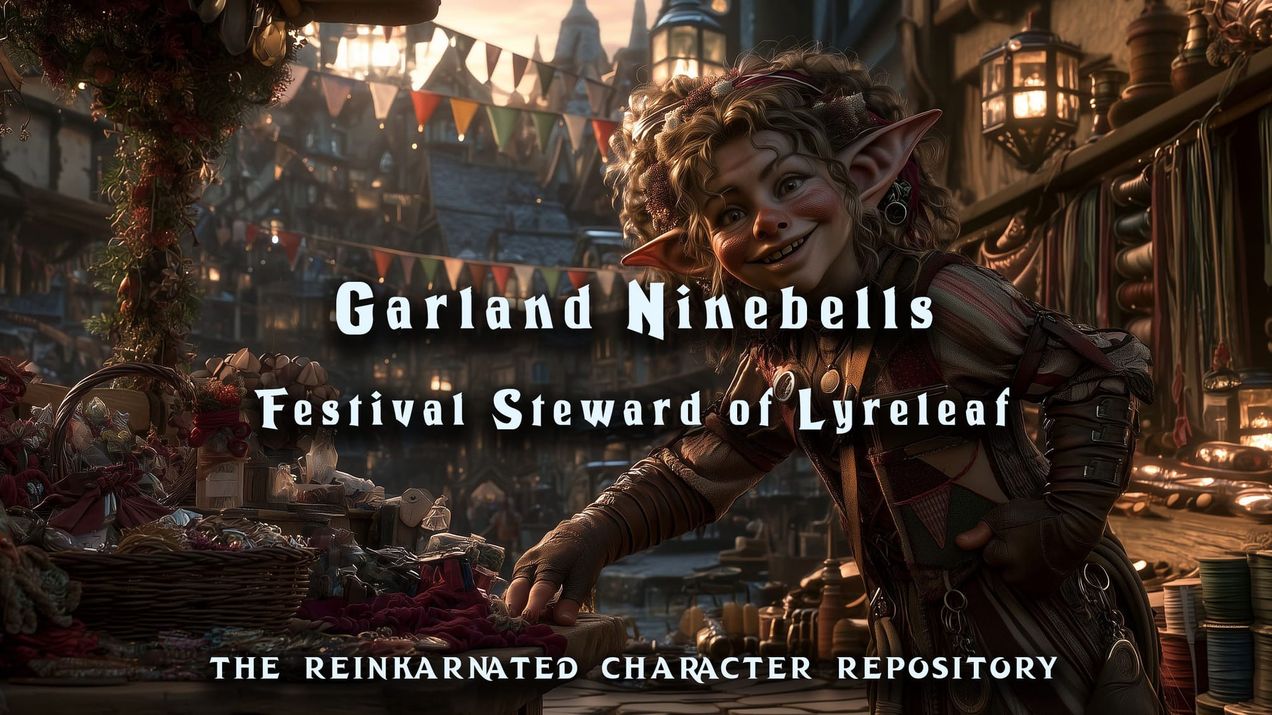 Garland Ninebells - Festival Steward of Lyreleaf