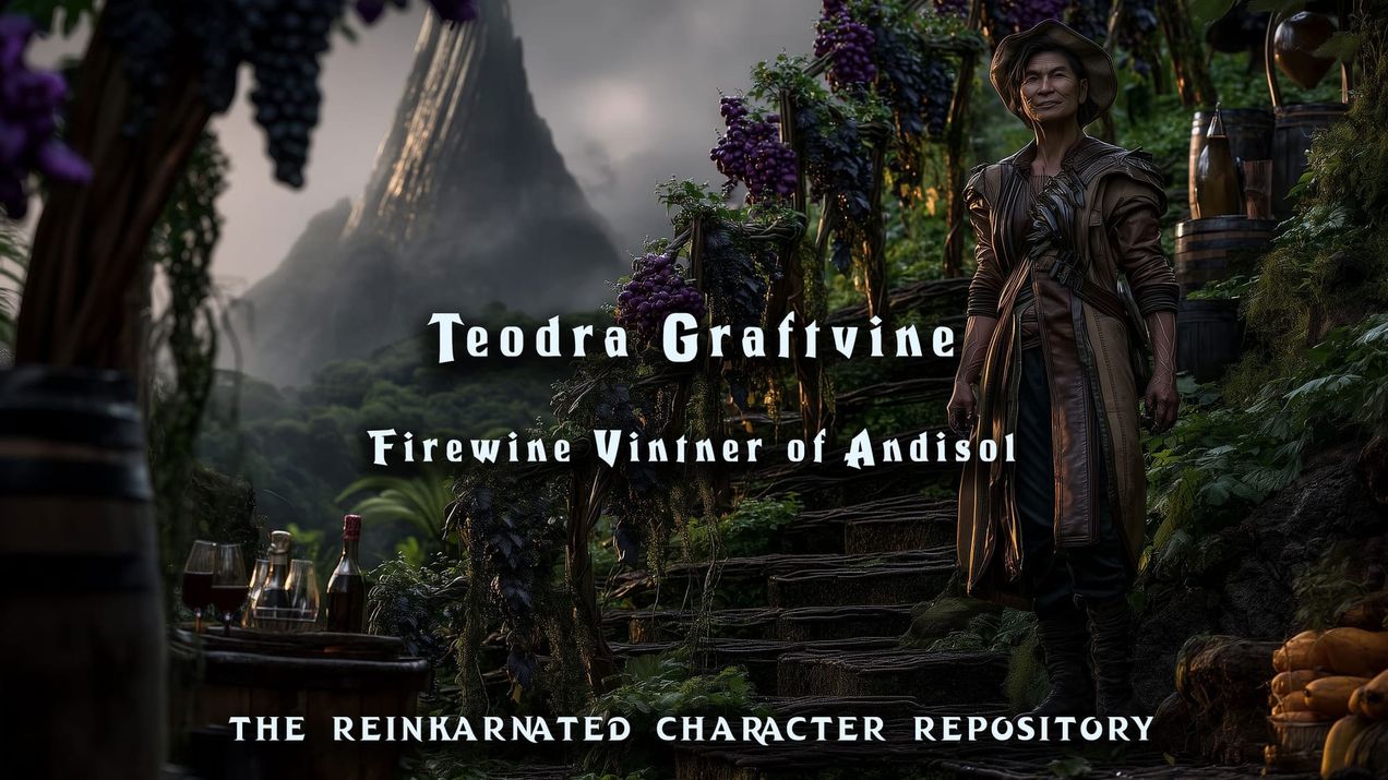 Teodra Graftvine - Firewine Vintner of Andisol