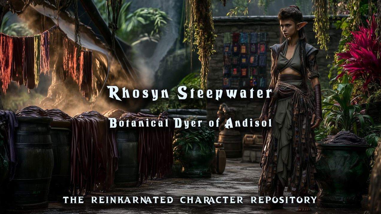 Rhosyn Steepwater - Botanical Dyer of Andisol