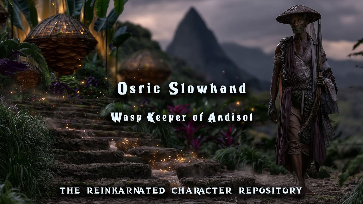 Osric Slowhand - Cinder-Wasp Keeper of Andisol