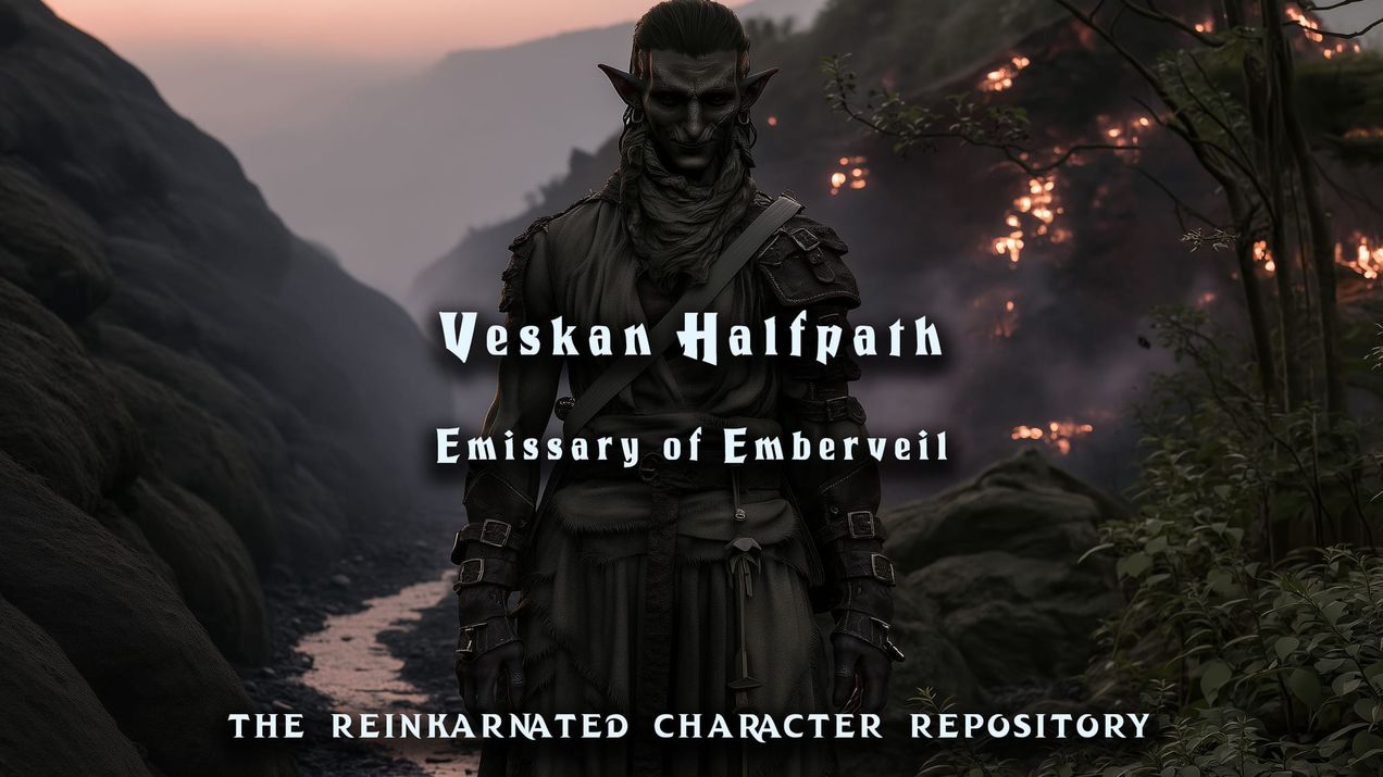 Veskan Halfpath - Trusted Emissary of Emberveil