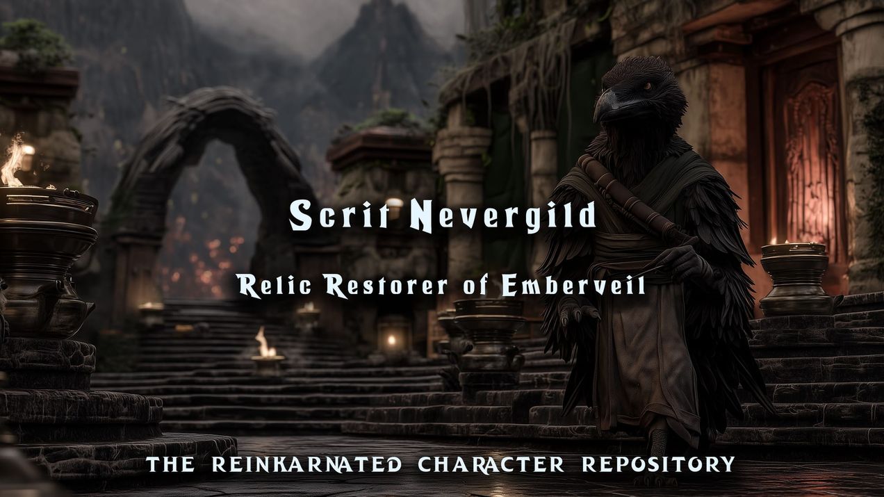Scrit Nevergild - Relic Restorer of Emberveil