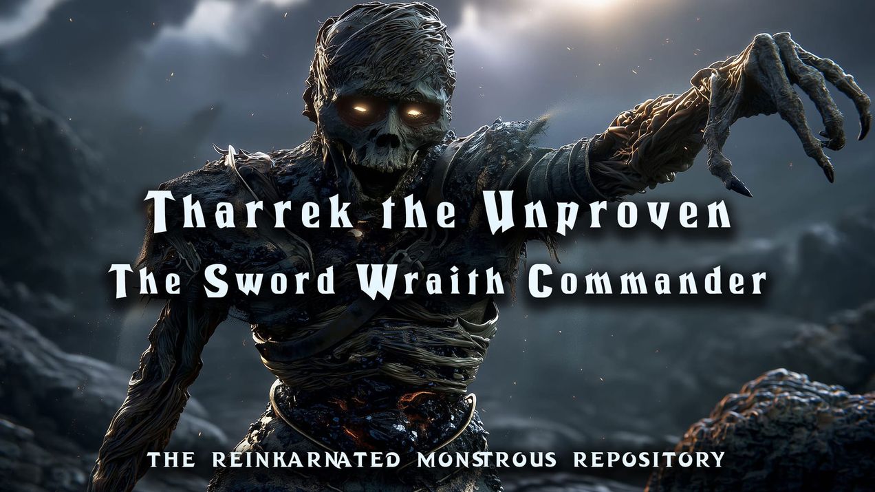 Tharrek the Unproven - The Sword Wraith Commander