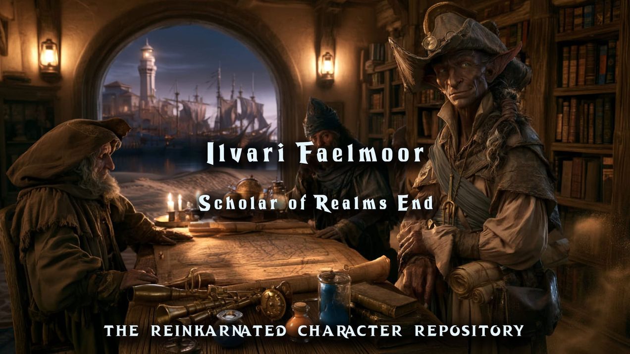 Ilvari Faelmoor - Scholar of Realms End