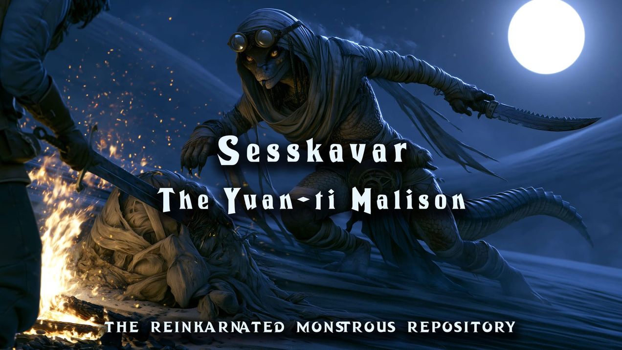 Sesskavar - The Yuan-ti Malison