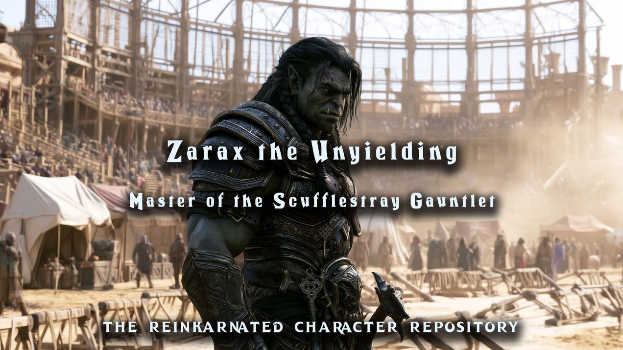 Zarax the Unyielding - Master of the Scufflestray Gauntlet
