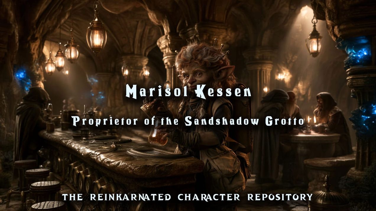 Marisol Kessen - Proprietor of the Sandshadow Grotto