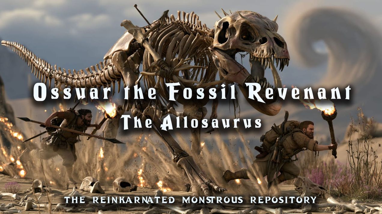 Ossuar the Fossil Revenant - The Allosaurus