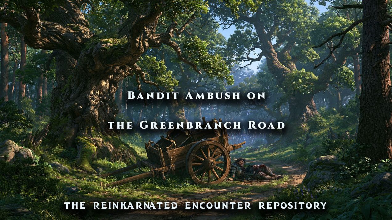Bandit Ambush on the Greenbranch Road