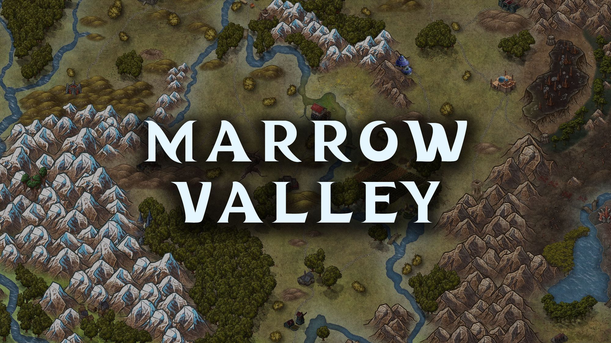 Marrow Valley region overview — fan-made D&D 5e Wildemount content by D&D ReinKarnated