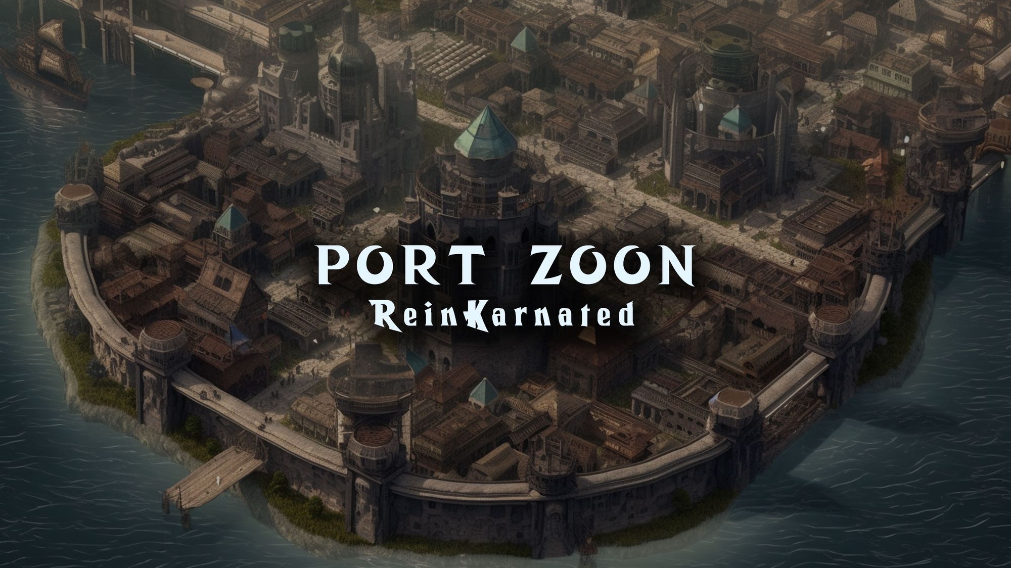 Port Zoon industrial city — fan-made D&D 5e Wildemount location by D&D ReinKarnated