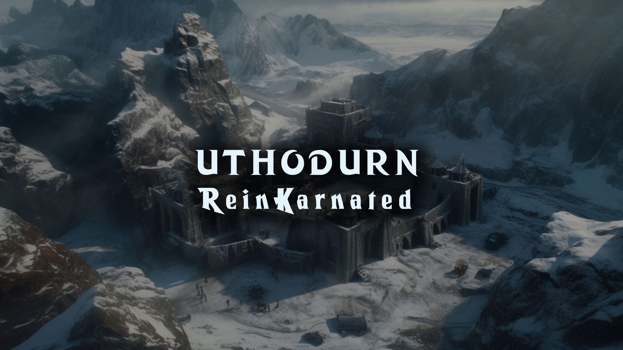Uthodurn dwarven stronghold Flotket Alps — fan-made D&D 5e Wildemount by D&D ReinKarnated