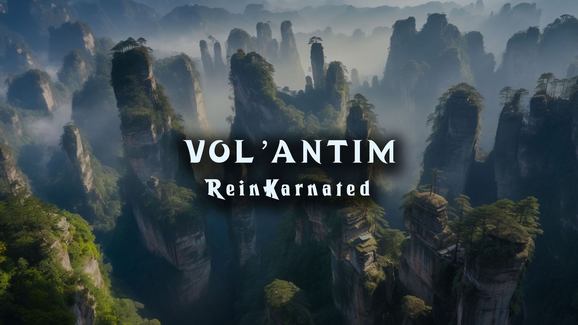 Vol'antim cliffside hamlet — fan-made D&D 5e Wildemount location by D&D ReinKarnated