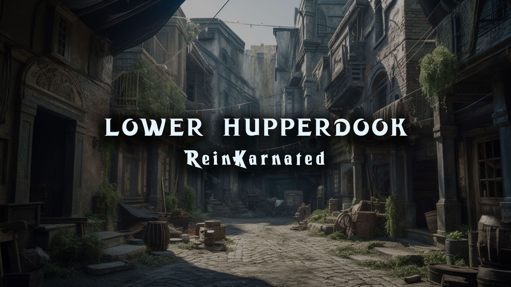 Lower Hupperdook gnomish district — fan-made D&D 5e Wildemount location by D&D ReinKarnated