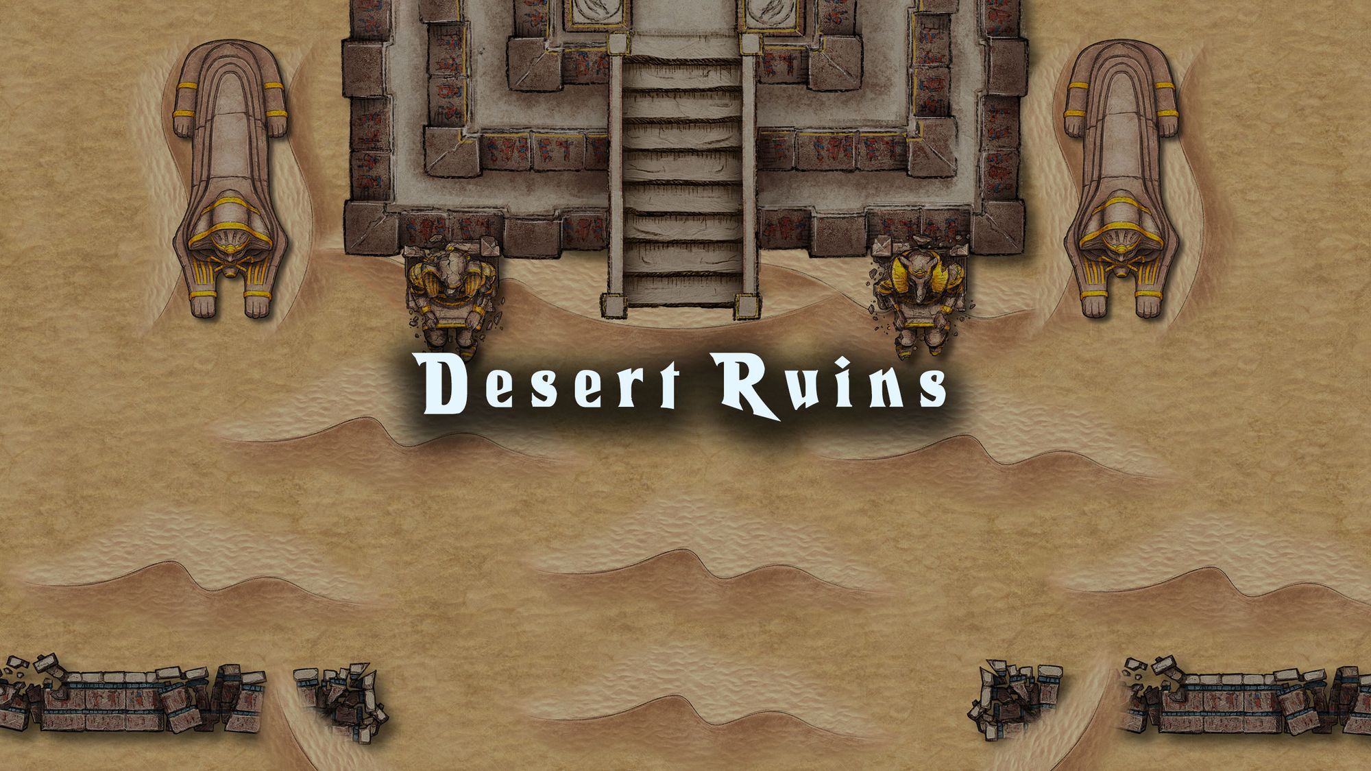 Any world desert ruins