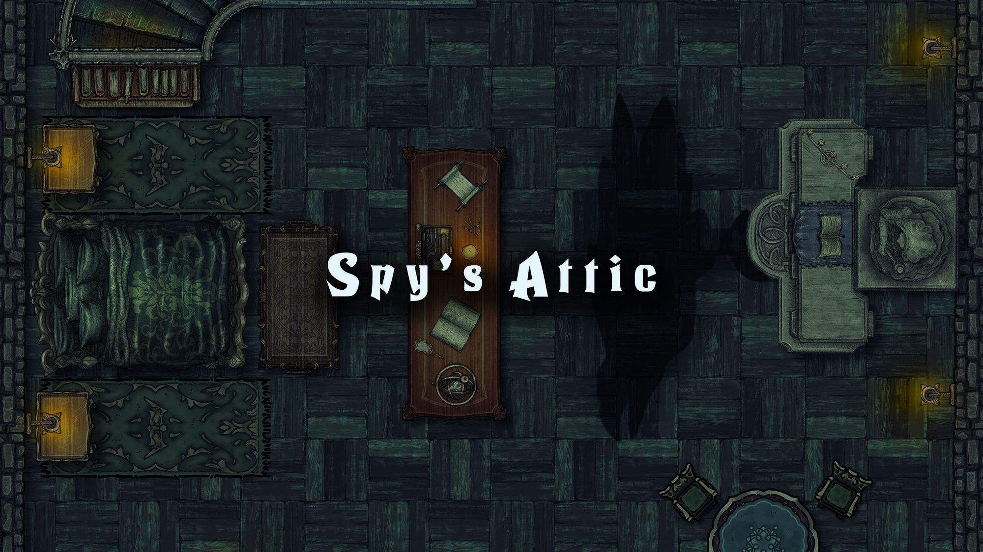 Any world spy's attic