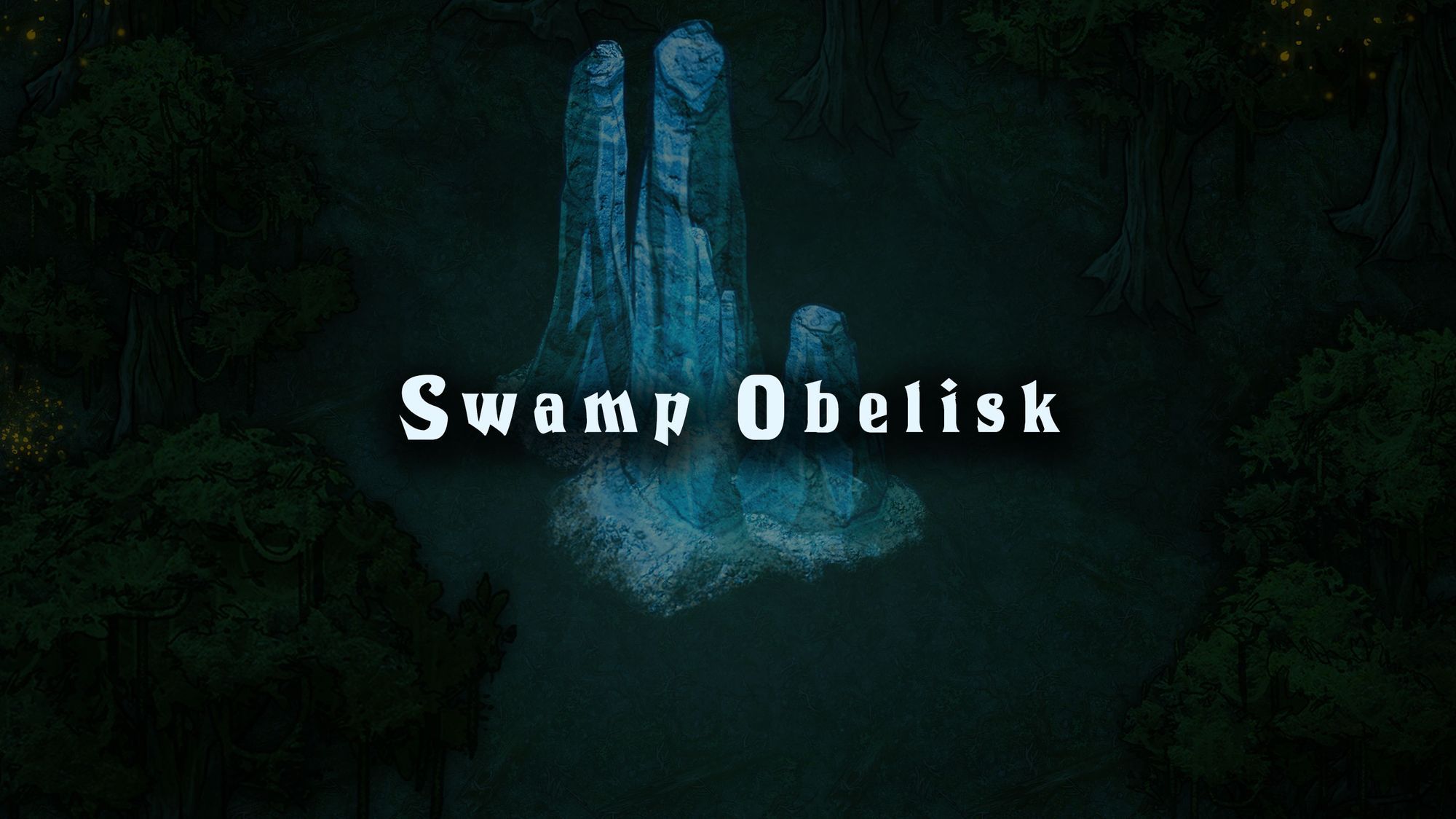Swamp Obelisk battle map — D&D 5e VTT by D&D ReinKarnated