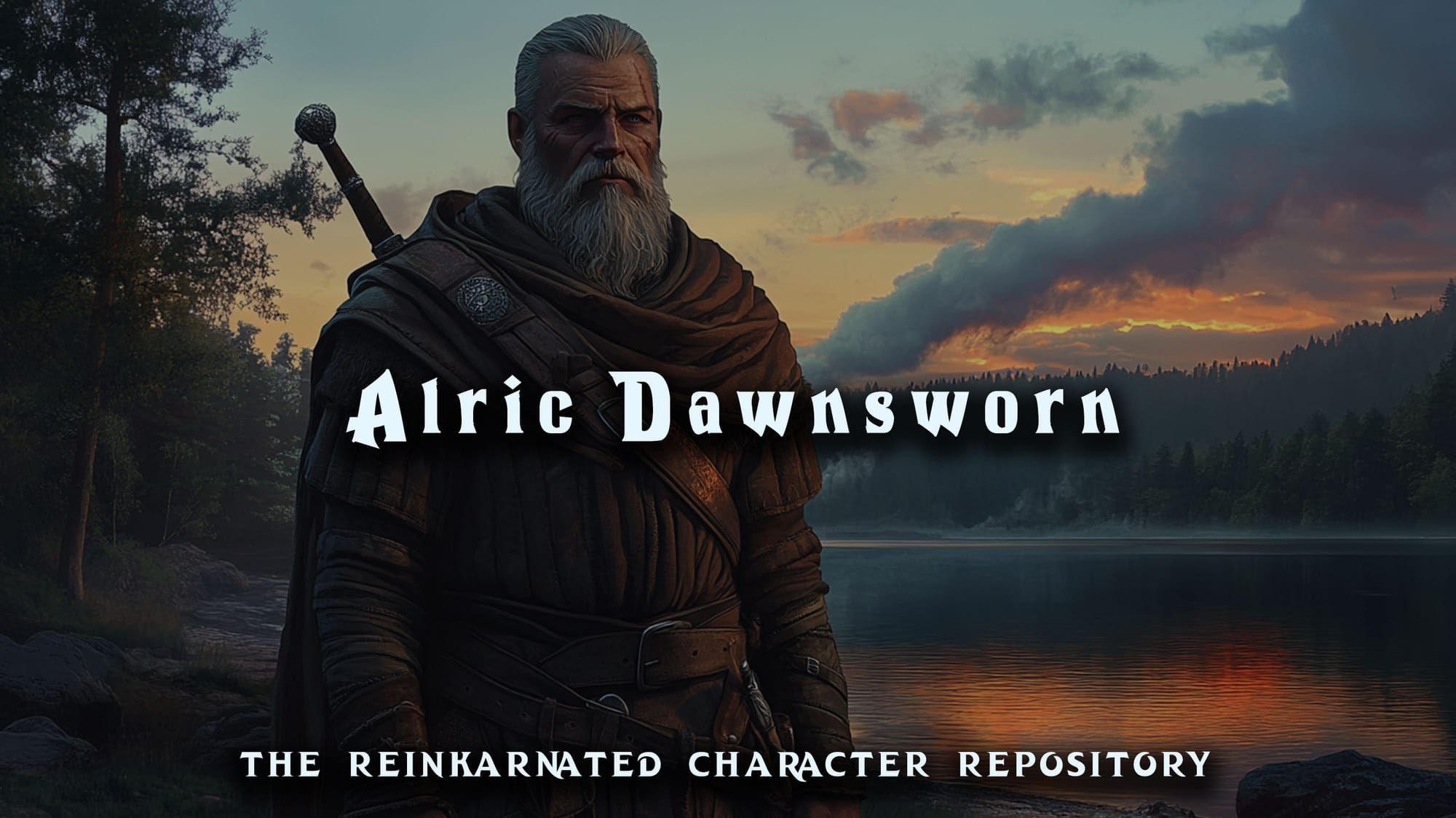 Alric Dawnsworn retired adventurer NPC portrait — free D&D 5e character by D&D ReinKarnated