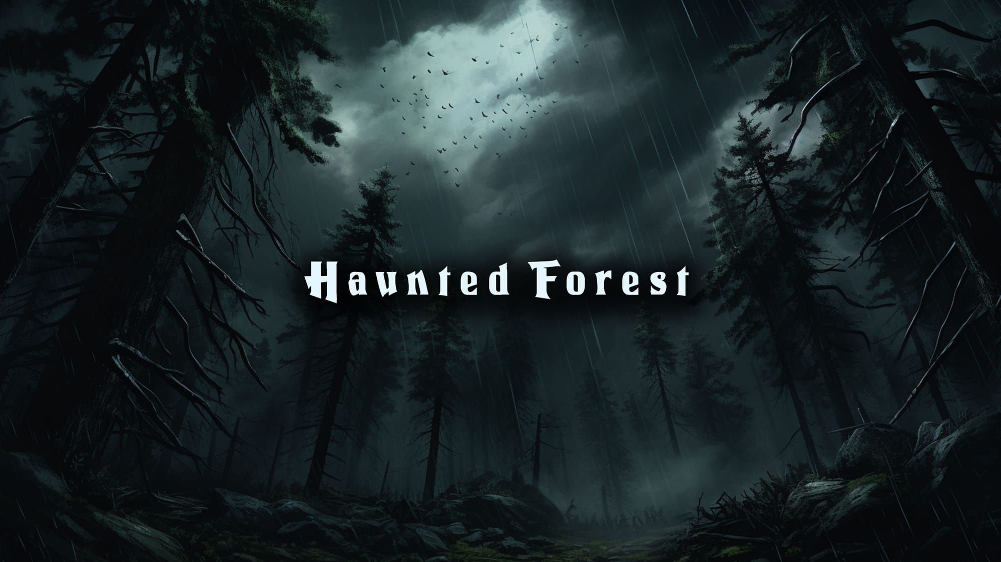 Haunted Forest battle map — D&D 5e VTT by D&D ReinKarnated