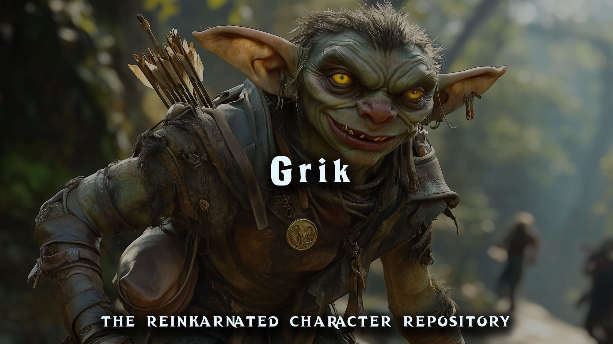 Grik goblin scout NPC portrait — D&D 5e by D&D ReinKarnated