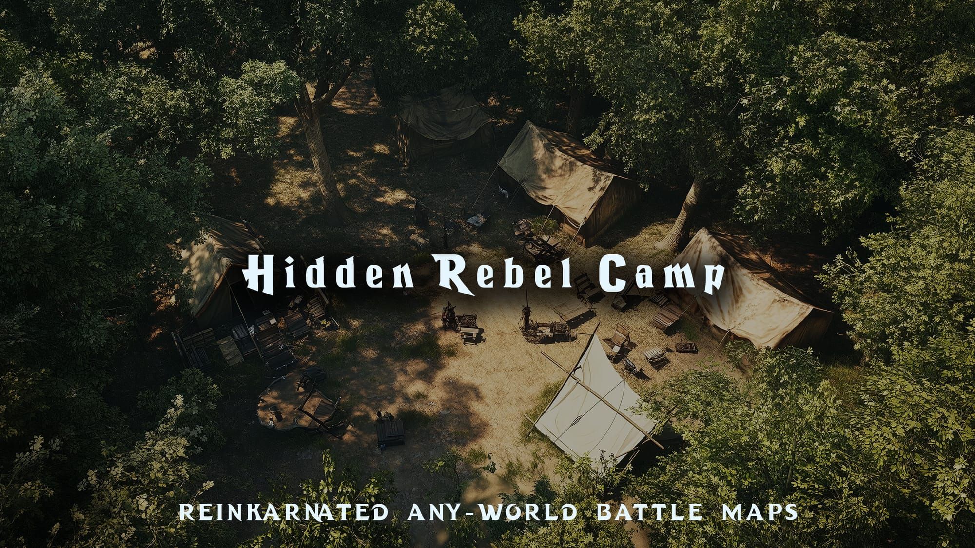 Hidden Rebel Camp