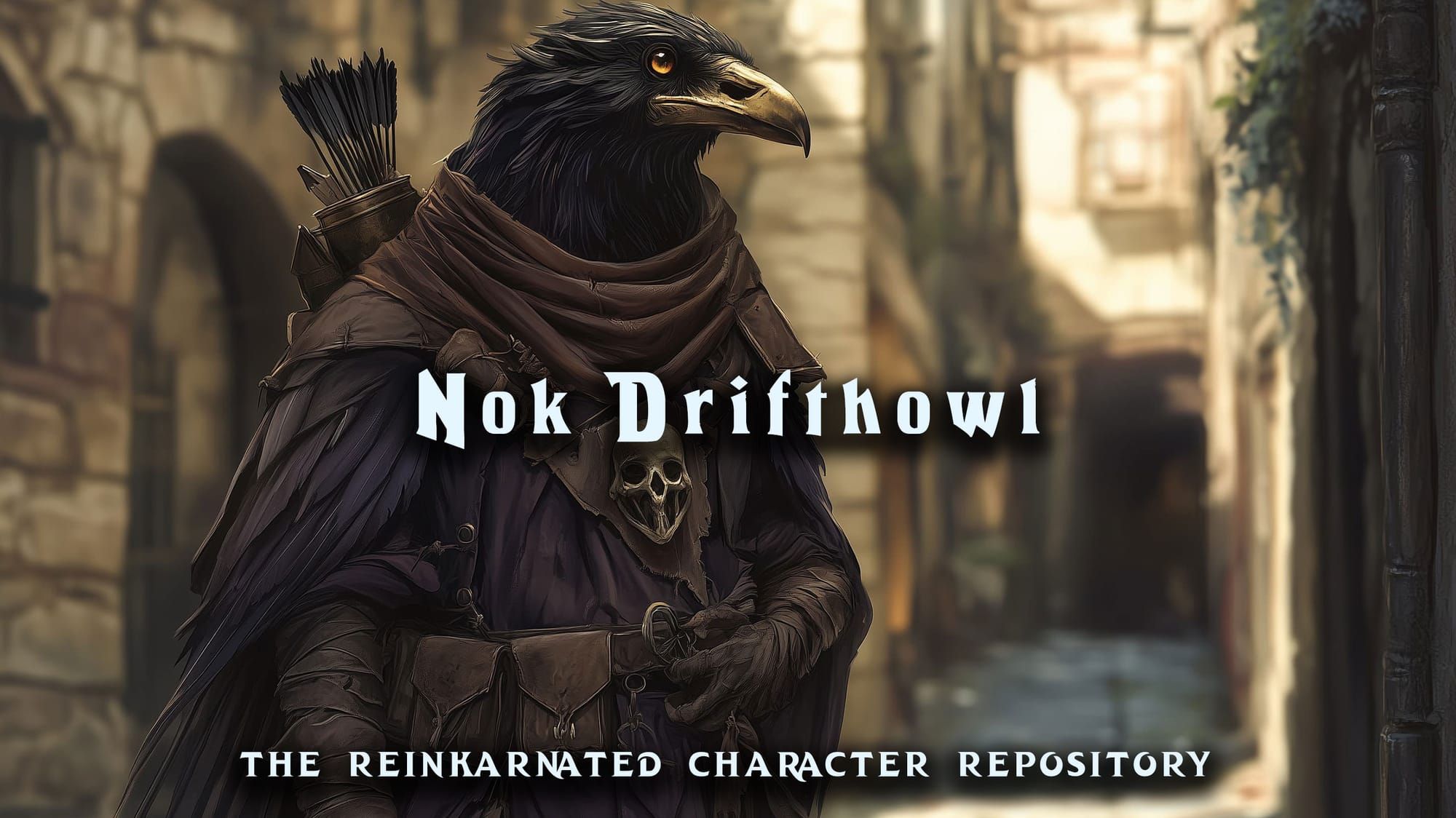 Nok Drifthowl specter NPC portrait — D&D 5e by D&D ReinKarnated