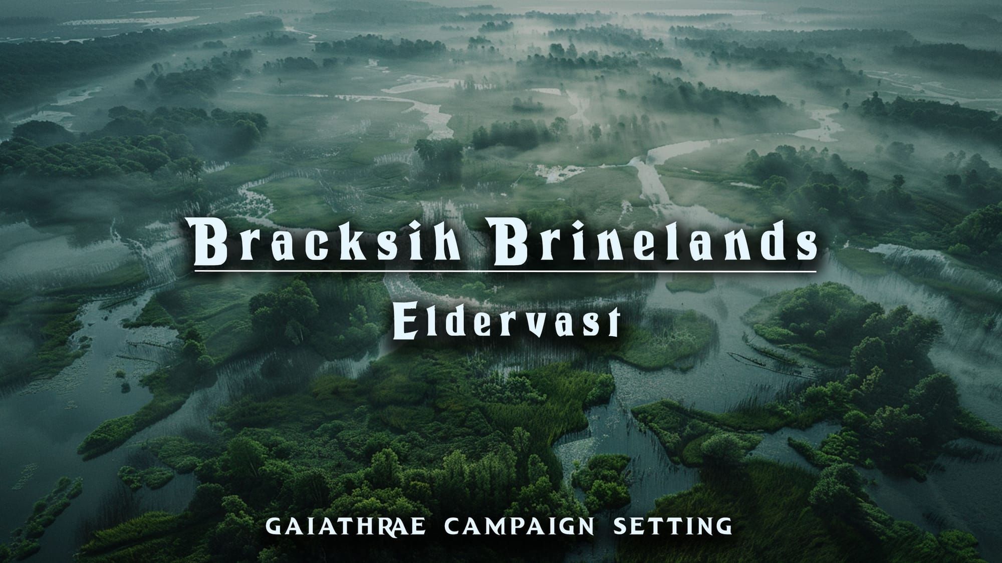 Brackish Brinelands lore — D&D 5e homebrew Gaiathrae