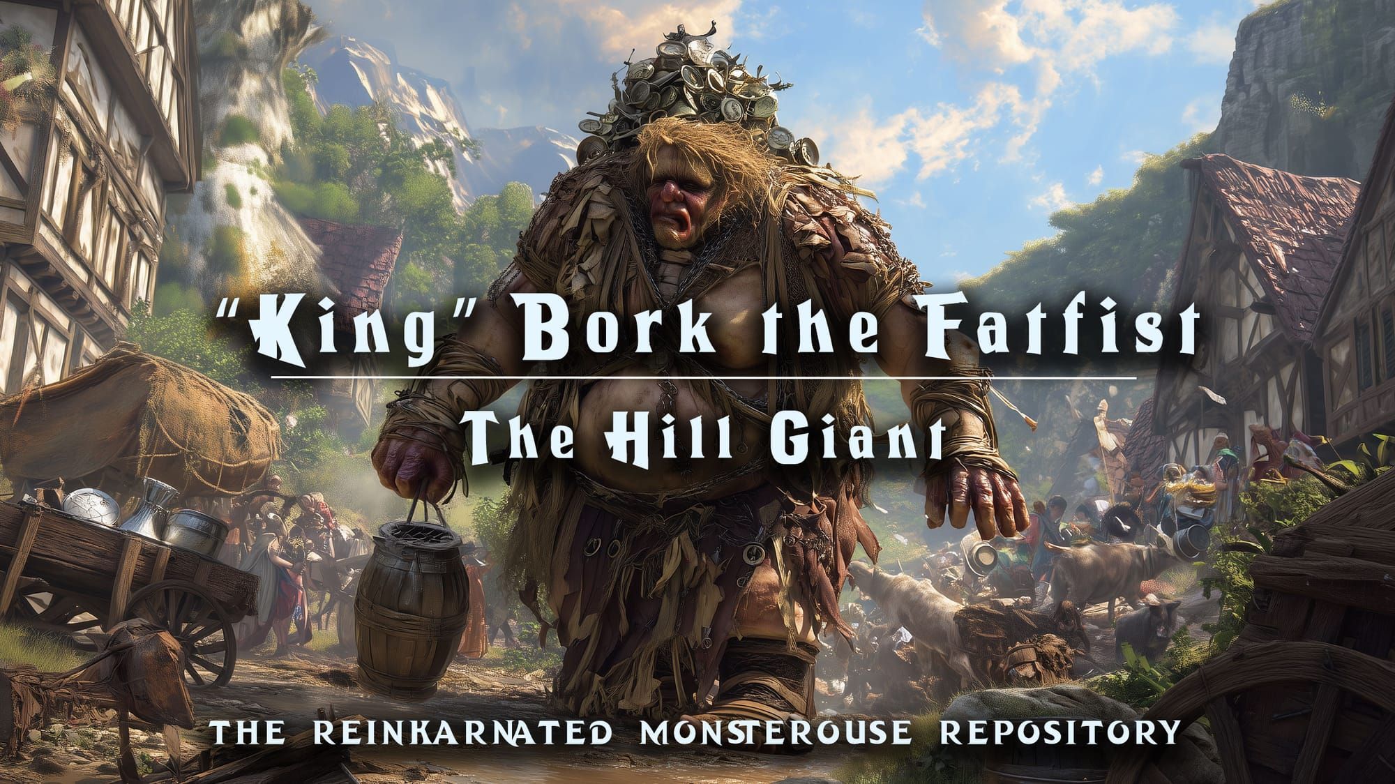 "King" Bork the Fatfist - The Hill Giant