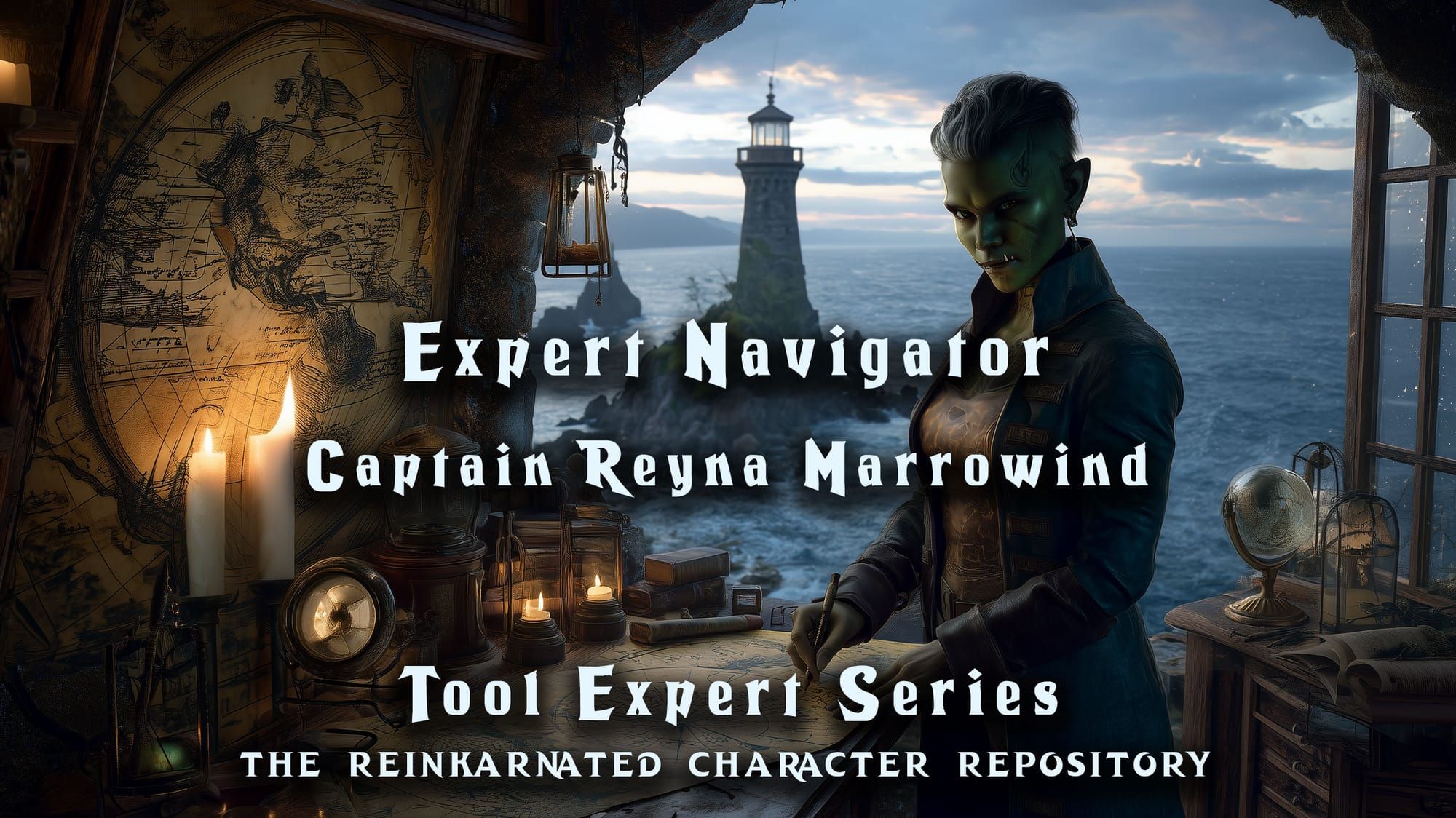 Captain Reyna Marrowind - Expert Navigator