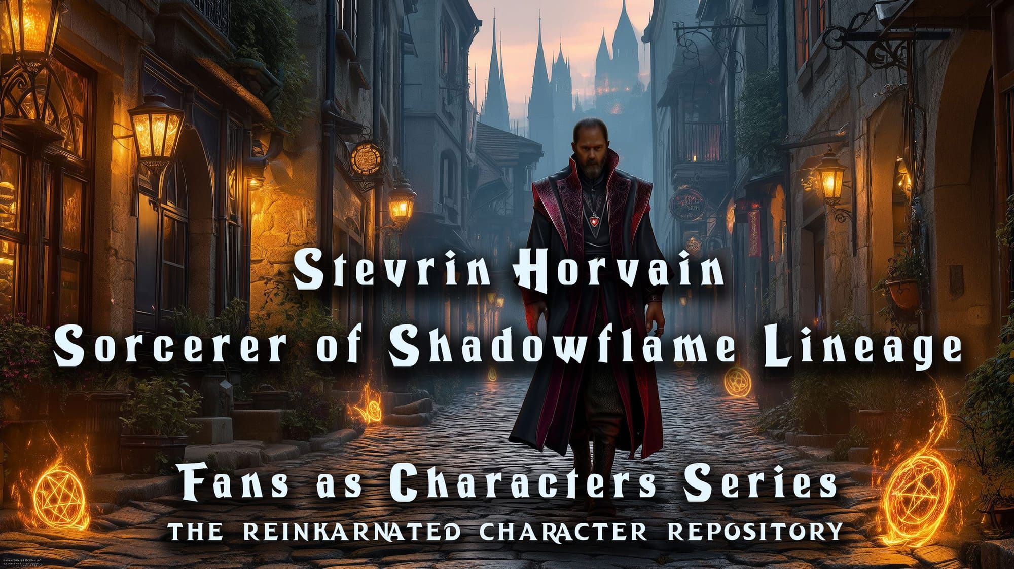 Stevrin Horvain – Sorcerer of Shadowflame Lineage