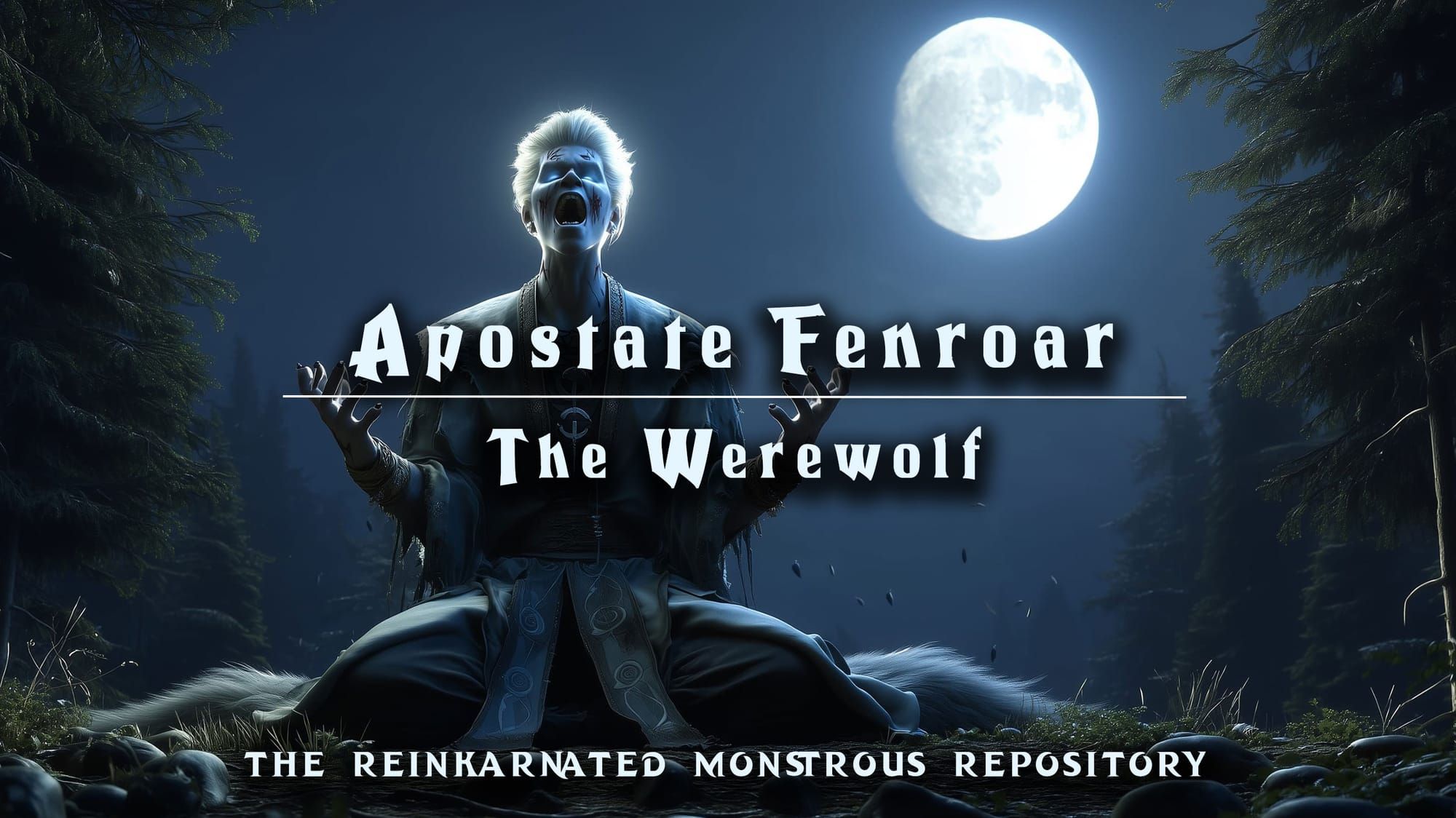 Apostate Fenroar werewolf art — homebrew D&D 5e by D&D ReinKarnated