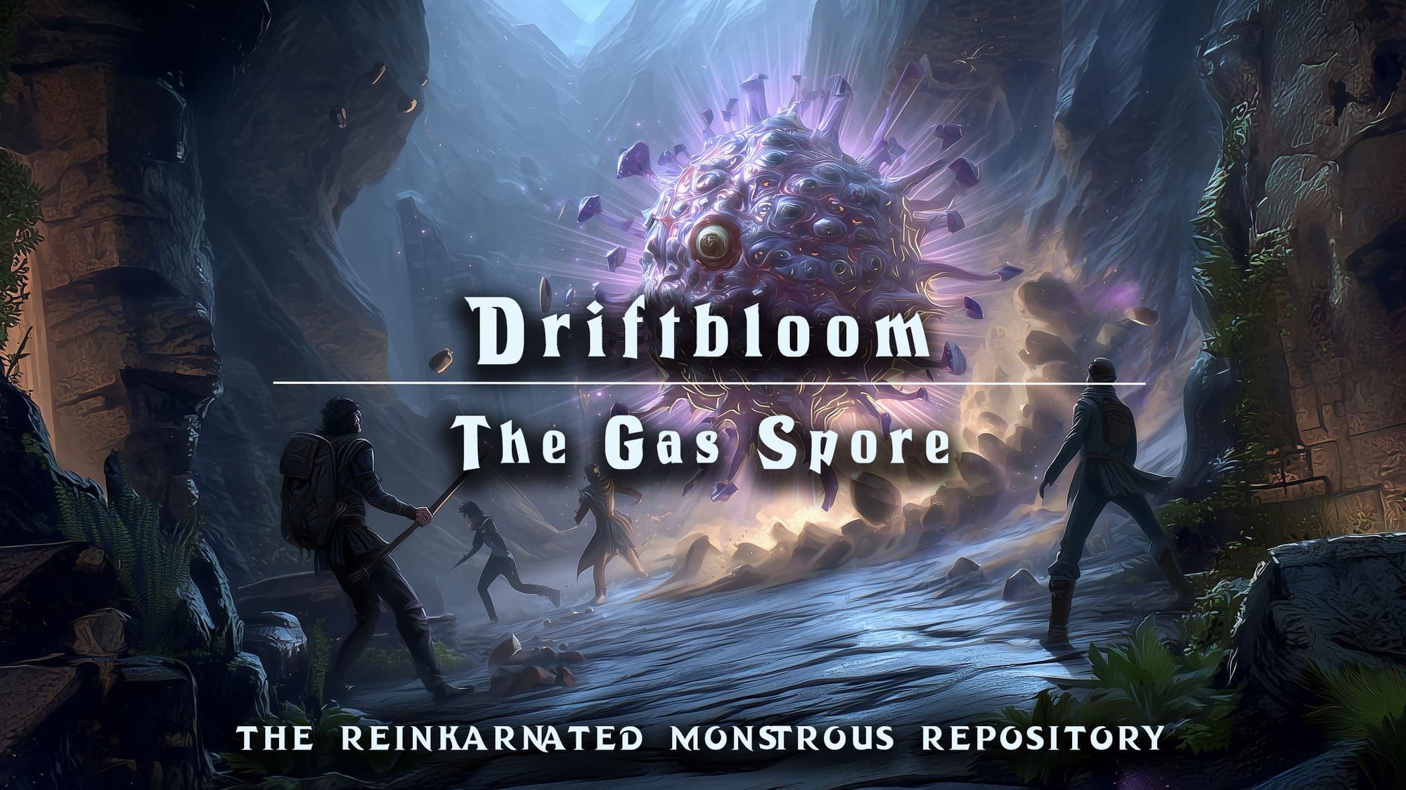 Driftbloom gas spore plant art — homebrew D&D 5e by D&D ReinKarnated