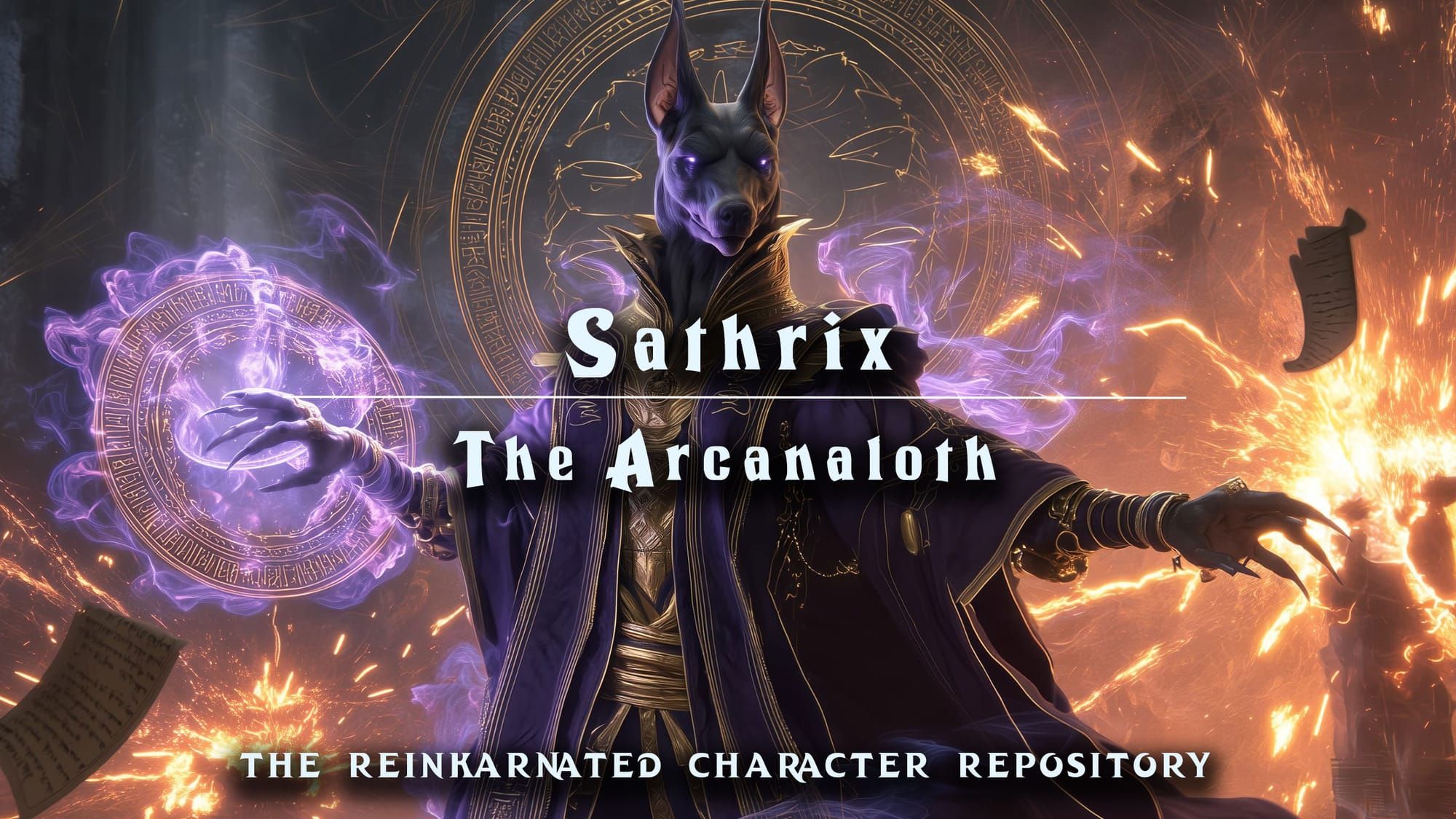 Sathrix - The Arcanaloth