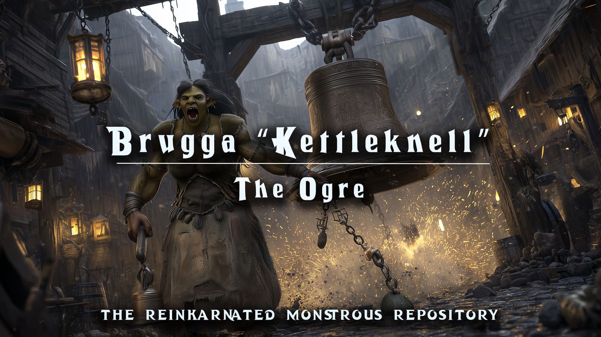 Brugga Kettleknell ogre art — homebrew D&D 5e by D&D ReinKarnated