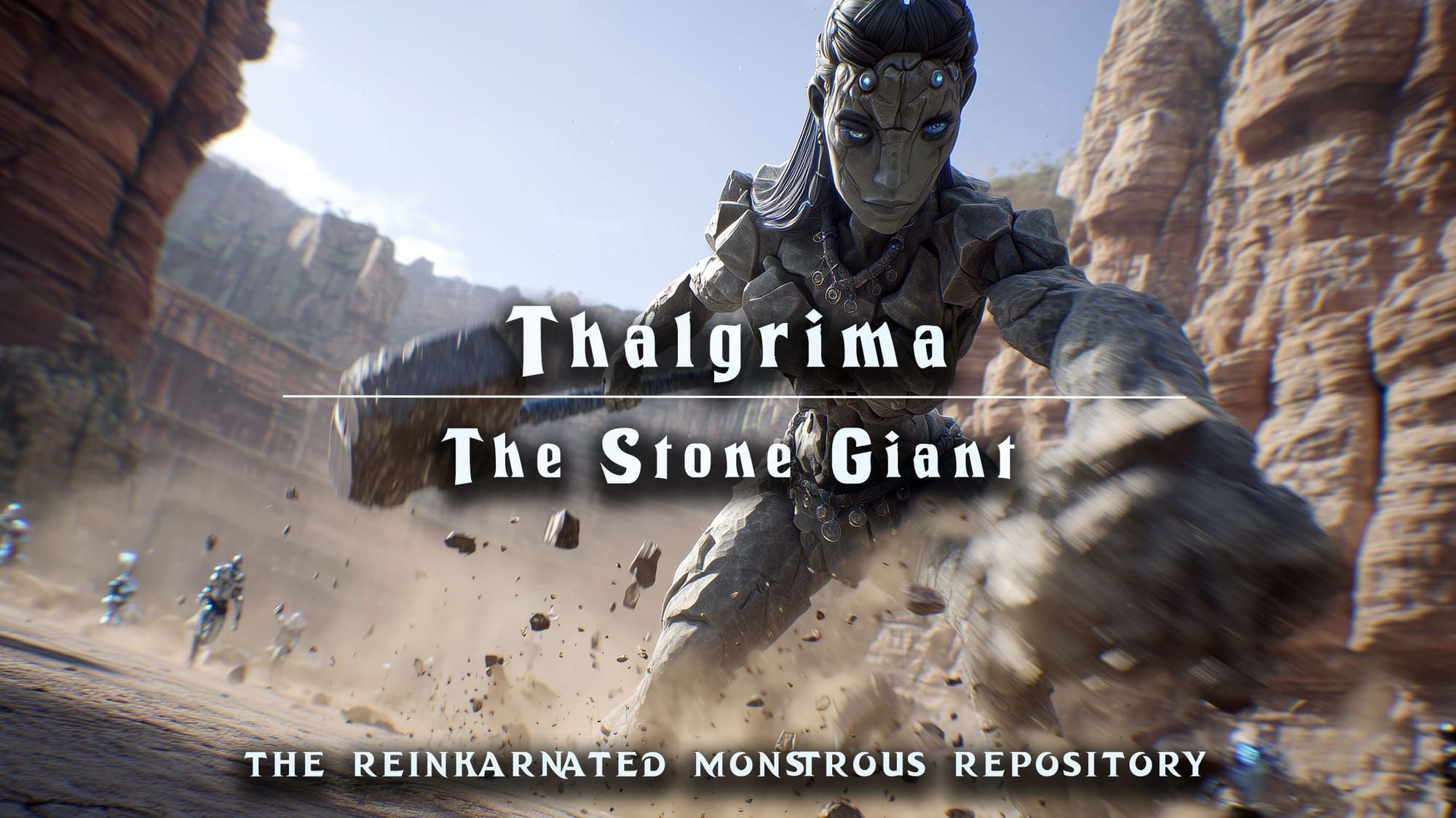 Thalgrima stone giant art — homebrew D&D 5e by D&D ReinKarnated