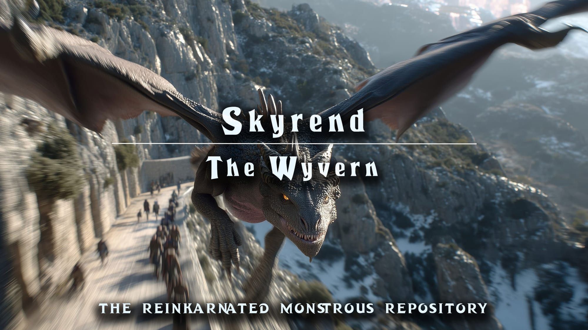Skyrend wyvern art — homebrew D&D 5e by D&D ReinKarnated