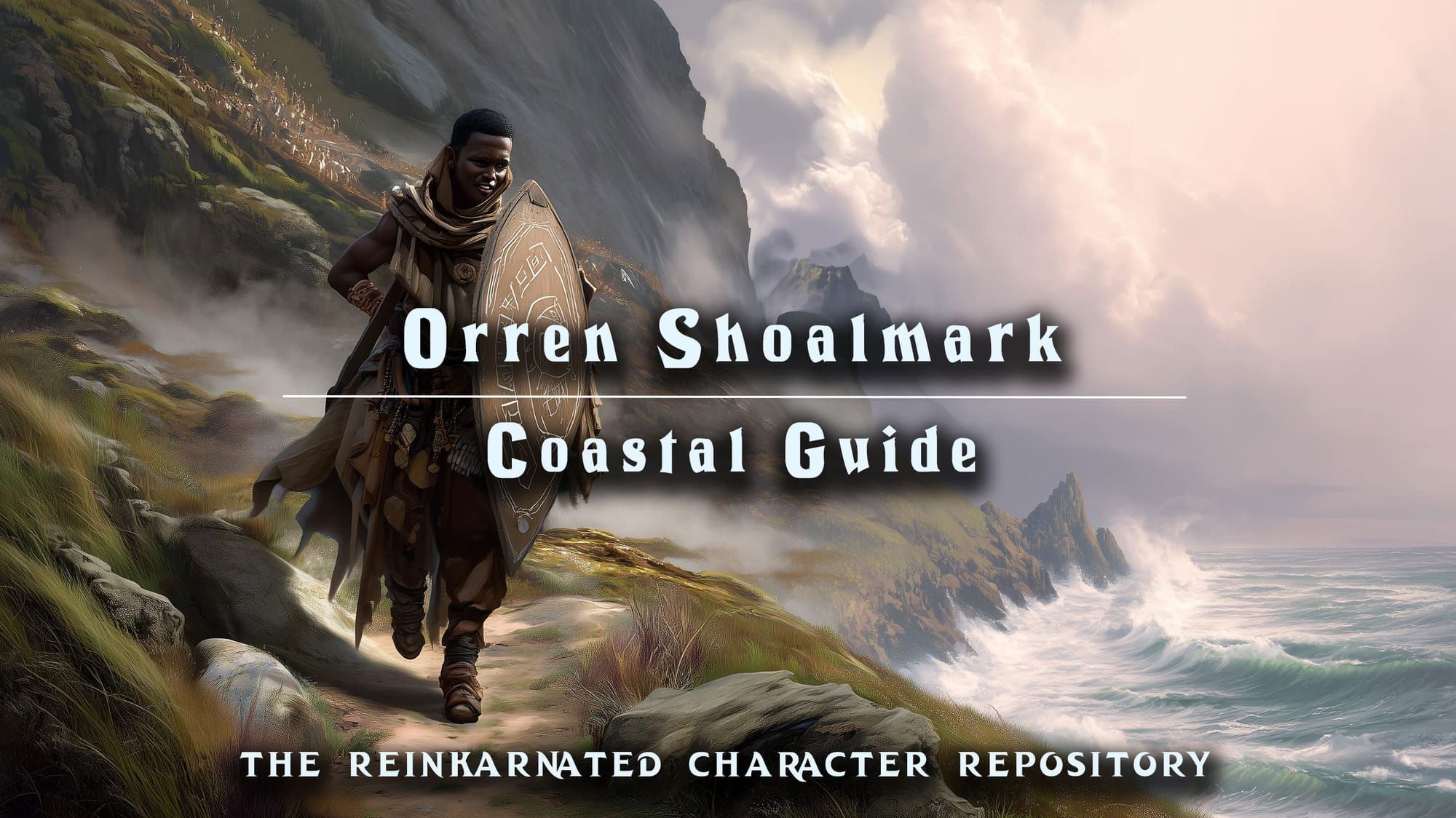 Orren Shoalmark coastal guide NPC portrait — D&D 5e by D&D ReinKarnated